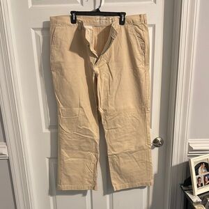 Old Navy Tan Chinos Classic Straight Leg 42 x 30